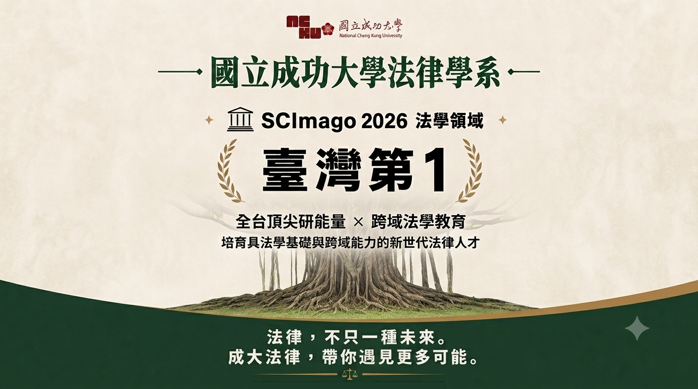 SCImago 2026法律領域排名奪冠